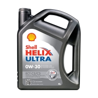 SHELL Helix Ultra ECT C2/C3 0W30, 4л 550046375